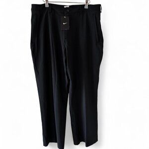 New Nike Performance Black Training Golf Track Pants Sz 34 X 30 Men's